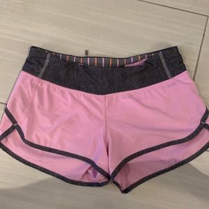 Wonen’s Lululemon Speed Shorts, size 4